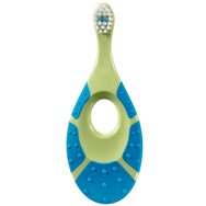 Jordan Step By Step Extra Soft 0-2 Years Toothbrush 1 бр Зелено / Синьо - Бебешка мека четка за зъби