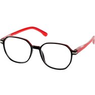 Eyelead Reading Glasses Код Ε265 Red & Black Удобни и качествени очила за четене в червен и черен цвят, 1 брой - +1.25