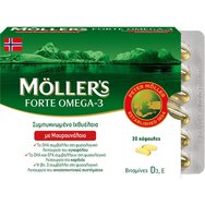 Moller’s Forte Omega-3 Масло от Черен Дроб на Треска 30caps Moller’s Forte Omega-3 Масло от Черен Дроб на Треска 30caps
