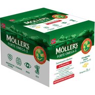 Moller’s Forte Omega-3 Масло от черен дроб на треска 150caps (5x30caps)