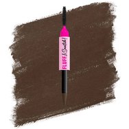 Nyx Professional Makeup Fluff &  Snatch Brow Powder Pen 1g - 07 Espresso - Молив за вежди с двойна употреба за запълване и оформяне с естествен и мек матов резултат