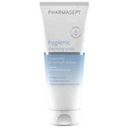 Pharmasept Hygienic Body & Face Cleansing Scrub 200ml - Нежен & мек почистващ скраб за лице & тяло с хиалуронова киселина, екстракт от прополис & микрогранули от кайсия & ориз