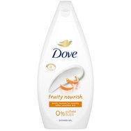 Dove Fruity Nourish Shower Gel 450ml - Хидратиращ и нежен душ гел за гладка кожа с цитрусов аромат
