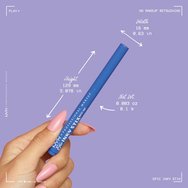 Nyx Professional Makeup Epic Inky Stix Mat Eyeliner Waterproof Cream Gel 0.1g - 12 Blush Byte