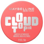 Maybelline Cloudtopia Cheek & Lip Mousse Матов мус за бузи и устни с лека текстура и наситен цвят 5g - 05 Coral Illusion Maybelline Cloudtopia Cheek & Lip Mousse Матов мус за бузи и устни с лека текстура и наситен цвят 5g - 05 Coral Illusion