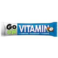 Go On Vitamin Bar Coconut & Milk Chocolate 50g - Кокосов бар с L-карнитин, магнезий, витамини и шоколадово мляко, магнезий, фибри.  Без добавена захар (съдържа захари, намиращи се в природата). Go On Vitamin Bar Coconut & Milk Chocolate 50g - Кокосов бар с L-карнитин, магнезий, витамини и шоколадово мляко, магнезий, фибри.  Без добавена захар (съдържа захари, намиращи се в природата).