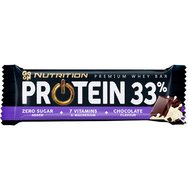 Go On Nutrition Premium Whey Protein 33% Bar with Chocolate Flavour 50g - Бар с протеин, витамини, магнезий и вкус на шоколад Go On Nutrition Premium Whey Protein 33% Bar with Chocolate Flavour 50g - Бар с протеин, витамини, магнезий и вкус на шоколад