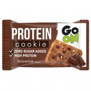 Go On Protein Cookie with Brownie Flavour 50g - Протеинови бисквитки с вкус на Брауни без захар Go On Protein Cookie with Brownie Flavour 50g - Протеинови бисквитки с вкус на Брауни без захар