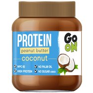 Go On Protein Peanut Butter Coconut 350g - Гладко протеиново фъстъчено масло с вкус на кокос Go On Protein Peanut Butter Coconut 350g - Гладко протеиново фъстъчено масло с вкус на кокос