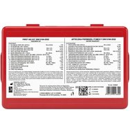 First Aid Car Kit Автомобилна аптечка за първа помощ със сертификат DIN 13164-2022 с оборудвана кутия 1 брой
