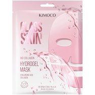 Kimoco Glass Skin Brightening & Moisturizing Bio Collagen Hydrogel Face Mask 32g - Дълбоко хидратираща и сияйна маска за лице с хиалуронова киселина и колаген