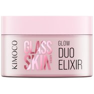Kimoco Glass Skin Glow Duo Elixir Brightening & Moisturizing Face Cream-Serum 100g - Крем за лице и серум за блясък и хидратация с ниацинамид и хиалуронова киселина