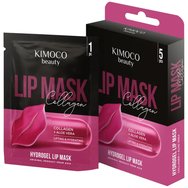 Kimoco Beauty Lifting & Hydrating Aloe Vera & Collagen Lip Maks 5 бр Kimoco Beauty Lifting & Hydrating Aloe Vera & Collagen Lip Maks 5 бр