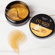 Kimoco Firming & Brightening Gold & Collagen Eye Mask Маска за очи за стягане & сияние с колаген & колоидно злато 60 броя
