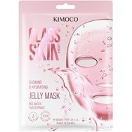 Kimoco Glass Skin Brightening & Moisturizing Sheet-Jelly Face Mask 23ml - Маска за лице с оризова вода, бета глюкан и екстракт от юзу за блясък и хидратация Kimoco Glass Skin Brightening & Moisturizing Sheet-Jelly Face Mask 23ml - Маска за лице с оризова вода, бета глюкан и екстракт от юзу за блясък и хидратация