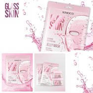 Kimoco Glass Skin Brightening & Moisturizing Sheet-Jelly Face Mask 23ml Kimoco Glass Skin Brightening & Moisturizing Sheet-Jelly Face Mask 23ml