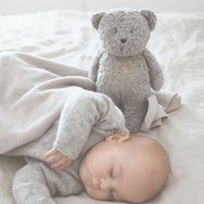 Moonie The Professional Baby Sleep Aid Humming Bear Код M-GRN, 1 бр - Gray