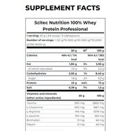 Scitec Nutrition 100% Whey Protein Professional 30g - Chocolate Hazelnut