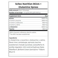 Scitec Nutrition BCAA + Glutamine Xpress Amino Acid Drink Powder Хранителна добавка на прах с аминокиселини с разклонена верига & глутамин 12g - Apple Scitec Nutrition BCAA + Glutamine Xpress Amino Acid Drink Powder Хранителна добавка на прах с аминокиселини с разклонена верига & глутамин 12g - Apple
