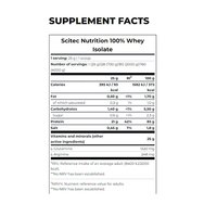 Scitec Nutrition 100% Whey Isolate Protein 25g - Cookies & Cream Flavored