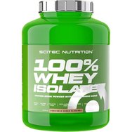 Scitec Nutrition 100% Whey Isolate 1816g - Cookies & Cream - 100% суроватъчен протеин изолат, хранителна добавка с добавени аминокиселини, вкус на бисквитки и сметана Scitec Nutrition 100% Whey Isolate 1816g - Cookies & Cream - 100% суроватъчен протеин изолат, хранителна добавка с добавени аминокиселини, вкус на бисквитки и сметана