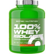 Scitec Nutrition 100% Whey Isolate Хранителна добавка със 100% изолиран суроватъчен протеин с добавени аминокиселини, с вкус на солен карамел 1816g - Salted Caramel Scitec Nutrition 100% Whey Isolate Хранителна добавка със 100% изолиран суроватъчен протеин с добавени аминокиселини, с вкус на солен карамел 1816g - Salted Caramel