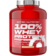 Scitec Nutrition 100% Whey Protein Professional Хранителна добавка с чист суроватъчен протеин, обогатен с аминокиселини за растеж на мускулите с вкус на ванилия 1816g - Vanilla Scitec Nutrition 100% Whey Protein Professional Хранителна добавка с чист суроватъчен протеин, обогатен с аминокиселини за растеж на мускулите с вкус на ванилия 1816g - Vanilla
