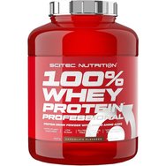 Scitec Nutrition 100% Whey Protein Professional Chocolate 1816 g - Хранителна добавка с чист суроватъчен протеин, обогатен с аминокиселини за развитие на мускулите Scitec Nutrition 100% Whey Protein Professional Chocolate 1816 g - Хранителна добавка с чист суроватъчен протеин, обогатен с аминокиселини за развитие на мускулите