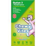 Chewy Vites Kids Omega 3 + Multivitamins 600 желета