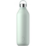 Chilly's Series 2 Bottle 1Lt - Lichen Green - Термос от неръждаема стомана за топли и студени напитки Chilly's Series 2 Bottle 1Lt - Lichen Green - Термос от неръждаема стомана за топли и студени напитки