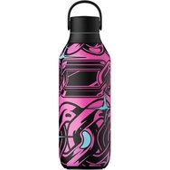 Chilly's Series 2 Bottle 500ml, код 22622 - Magenta Madness - Термос от неръждаема стомана с дизайн
