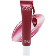 Aloe Colors Peptide Sun Protection Lip Balm Хидратиращ балсам за устни със слънцезащита, който дарява комфорт, подхранване & впечатляващ блясък с аромат на череша 15ml - Cherry Martini Aloe Colors Peptide Sun Protection Lip Balm Хидратиращ балсам за устни със слънцезащита, който дарява комфорт, подхранване & впечатляващ блясък с аромат на череша 15ml - Cherry Martini
