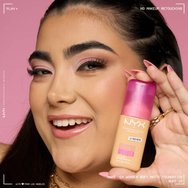 Nyx Professional Makeup Make\'em Wonder Soft Matte Buildable Foundation Хидратиращ & Нежен Матов Фон дьо тен за по-гладка, равномерна & сияйна кожа 30ml - 28 Cinnamon
