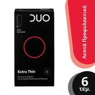 Duo Extra Thin Premium Condoms 6 бр