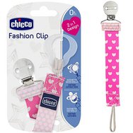 Chicco Fashion Soother Clip Розово 1 бр