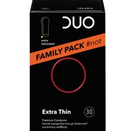 Duo Extra Thin Premium Condoms Value Pack 30 бр