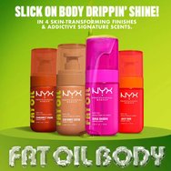 Nyx Professional Makeup Fat Oil Sun-Kissed Bronze Body Oil 70ml - Caramelt Mami