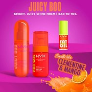 Nyx Professional Makeup Hair & Body Fragrance Mist Хидратиращ спрей за коса & тяло с аромат на цитруси & манго 80ml - Juicy Boo