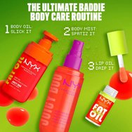 Nyx Professional Makeup Hair & Body Fragrance Mist Хидратиращ спрей за коса & тяло с аромат на цитруси & манго 80ml - Juicy Boo