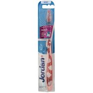 Jordan Individual Reach Small Precision Head Soft Toothbrush 1 бр - портокал / Бяло - Мека четка за зъби с ергономична дръжка за дълбоко почистване Jordan Individual Reach Small Precision Head Soft Toothbrush 1 бр - портокал / Бяло - Мека четка за зъби с ергономична дръжка за дълбоко почистване