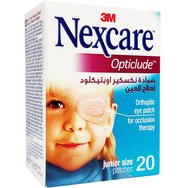 3M Nexcare Opticlude Orthoptic Eye Patch Junior Size 6,2cm x 5cm 20 бр - Детски очен ортопедичен бинт 3M Nexcare Opticlude Orthoptic Eye Patch Junior Size 6,2cm x 5cm 20 бр - Детски очен ортопедичен бинт