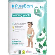 PureBorn Training Unisex Pants No7 (>17kg) 16 бр - Leaves