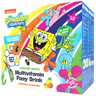 Nickelodeon Spongebob Multivitamin Fizzy Drink Tropical 30 Sachets
