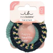Invisibobble Twistar Blue Balance Ластици за коса за тънка до нормална коса за задържане с по-малко следи, болка & увреждане 3 броя Invisibobble Twistar Blue Balance Ластици за коса за тънка до нормална коса за задържане с по-малко следи, болка & увреждане 3 броя