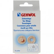 Gehwol Toe Ring 9 бр - Кръгли меки филцови протектори за пръсти