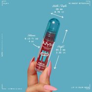 Nyx Professional Makeup Lip Iv Hydrating Gloss Stain Хидратиращ гланц за устни за 12 Часа с Богат Блясък & Интензивен Цвят 5ml - 22 Cherry Drenched Nyx Professional Makeup Lip Iv Hydrating Gloss Stain Хидратиращ гланц за устни за 12 Часа с Богат Блясък & Интензивен Цвят 5ml - 22 Cherry Drenched