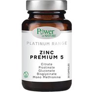 Power Health Platinum Range Zinc Premium 5, 30caps