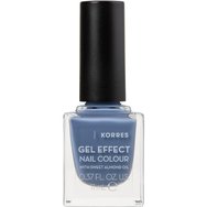 Korres Gel Effect Nail Colour 11ml - 83 Aegean Sky - Лак за нокти с бадемово масло за интензивен блясък и дълготрайност Korres Gel Effect Nail Colour 11ml - 83 Aegean Sky - Лак за нокти с бадемово масло за интензивен блясък и дълготрайност