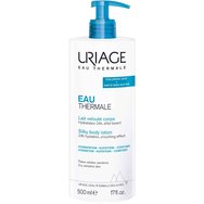 Uriage Eau Thermale Silky Body Lotion 500ml - 24-часов хидратиращ лосион за тяло за чувствителна и суха кожа с помпа Uriage Eau Thermale Silky Body Lotion 500ml - 24-часов хидратиращ лосион за тяло за чувствителна и суха кожа с помпа