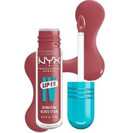 Nyx Professional Makeup Lip Iv Hydrating Gloss Stain 12-часов хидратиращ крем за устни с богат блясък и интензивен цвят 5ml - 17 Petal Pourin'
